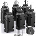 HOZOL 6 Pack 12 Gauge Perimeter Trip Alarm Security System for Camping & Property