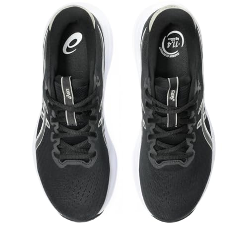 Men's Gel-Excite 11 Running Shoes - Black & Meteor Grey, Size 12