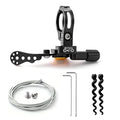Black Bike Dropper Post Lever | Mountain and Road Bike Remote Control