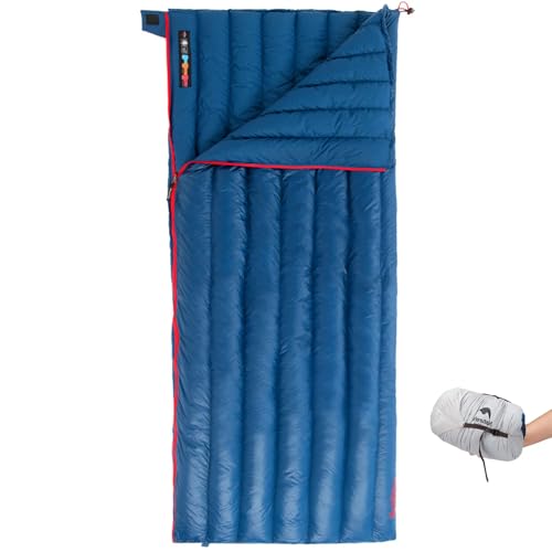 Naturehike Ultralight Down Sleeping Bag 650 Fill Power for Backpacking Camping - Dark Blue CW295