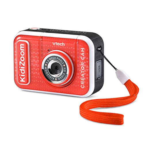 Kids Video Camera with Green Screen & Effects - Red