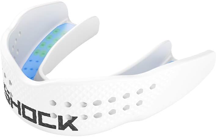 Shock Doctor Basketball Mouthguard - Strapless Clear Design for Ultimate Comfort and Protection