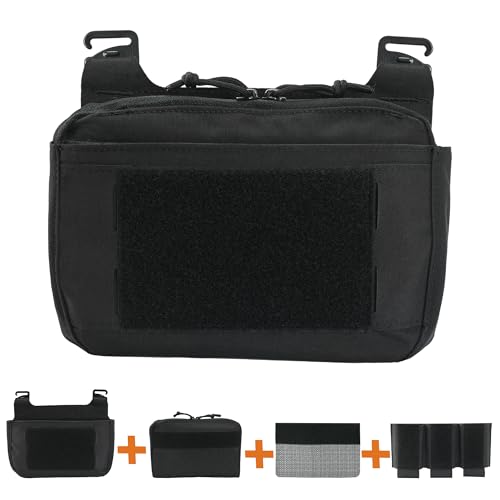 SABADO Front Flap Pouch 4-in-1 System with Triple Mag 5.56 Insert — Black Variation
