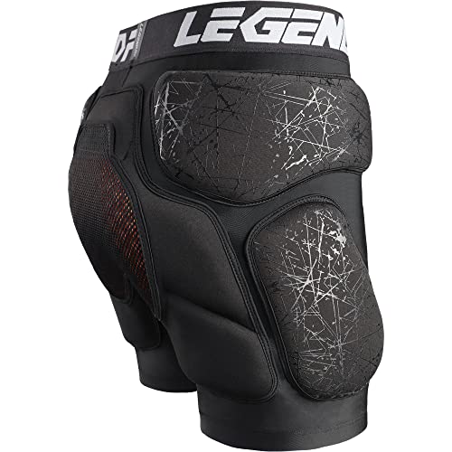 Legendfit Small Black Padded Snowboard Ski Hip & Tailbone Protective Shorts
