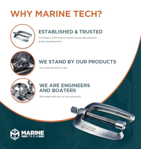 Marine Steering Bracket Puller Stainless Steel for SeaStar Uflex Support - Easy Seized Bracket Removal
