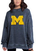 NCAA Women's Campus Pullover Sweatshirt - Michigan Wolverines XL Ink Variation