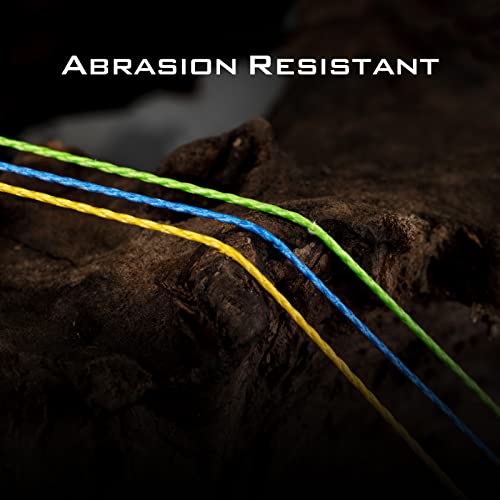 Superpower Braided Fishing Line 10LB 300 Yards Blue Camo Abrasion Resistant