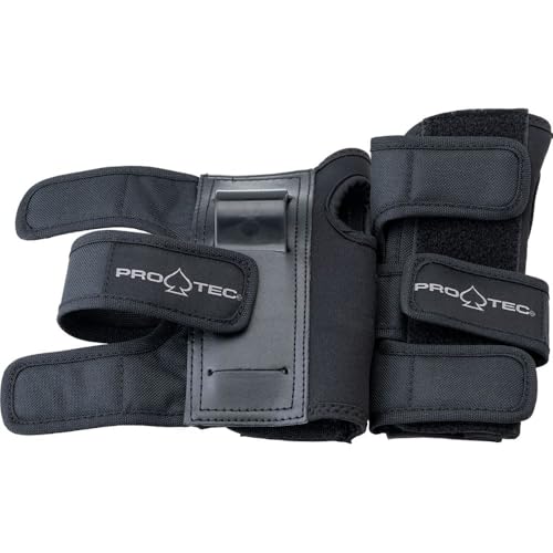 Pro-Tec Street 3-Pack Protective Gear Set for Skateboarding & Biking - Black Medium