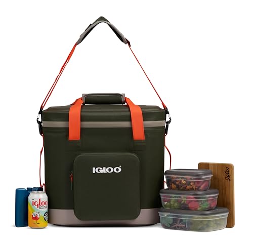Igloo Trailmate Soft Sided Cooler Bag 36-Can Sportsman Portable Insulated Cooler