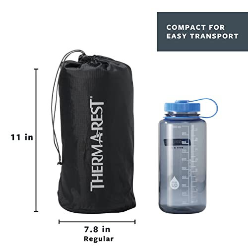 Therm-a-Rest Trail Scout Self-Inflating Camping Sleeping Pad with Storage Bag, 72x20 Inches