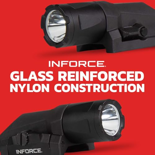 Inforce Gen 3 WML White Light with 450 Lumens & Focused Beam (Black)