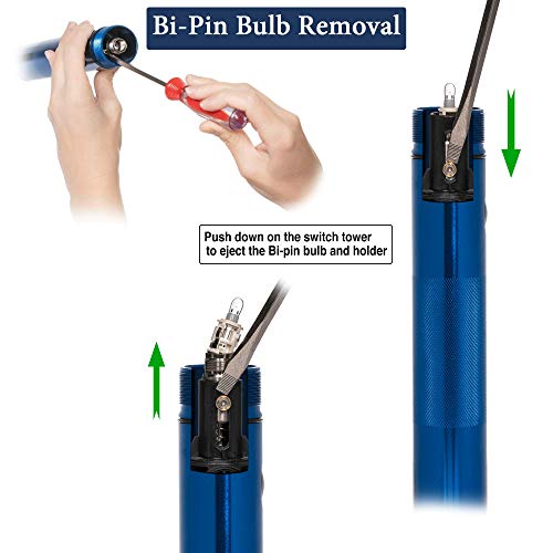 Lumencraft 1100 Lumen LED Conversion Kit for Maglite Flashlights - 3 Mode C/D Cell Replacement Bulb