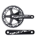 165mm Bike Crankset with 144BCD, 48T/49T Chainring for Track & Fixed Gear Bikes