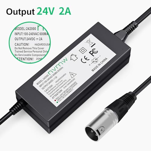 24V 2A Electric Scooter Charger for Pride Jazzy & eZip Mobility Scooters