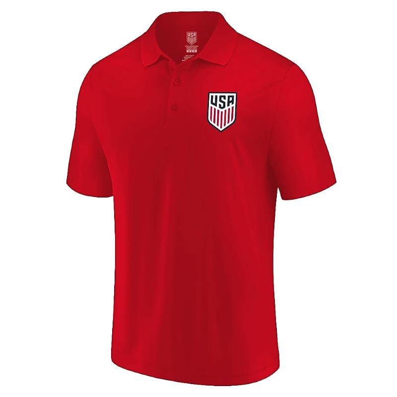 Officially Licensed Soccer Polo Shirt - Unisex Adult, Large, United States