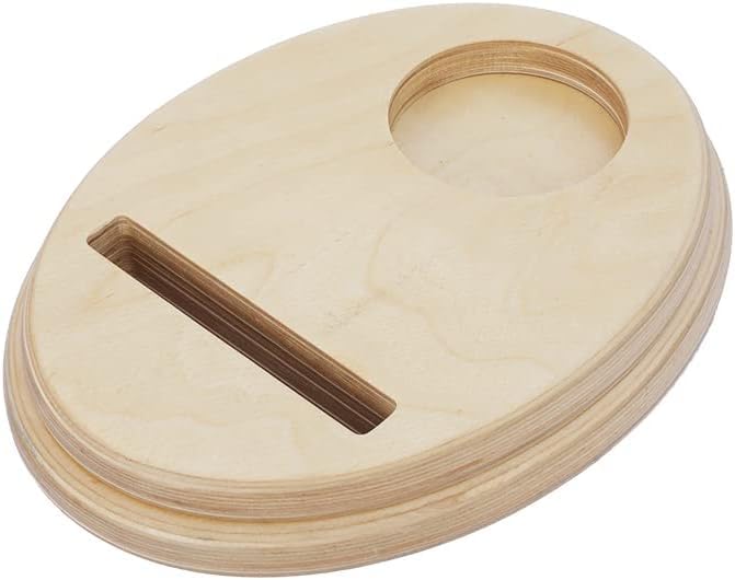Balance Board with Natural Cork Roller - Blue Indoor Surfing Trainer
