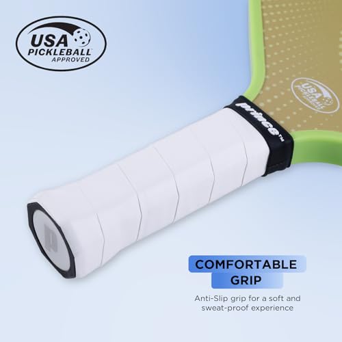 Prince Complete Pickleball Set for 6 Players - Graphite Paddles & Precision Balls - Ideal for All Skill Levels - Variation: Graphite Paddles