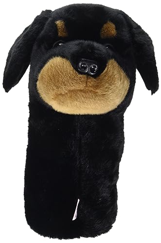 Premium Rottweiler Headcover for Golf Drivers - Stylish Club Protection