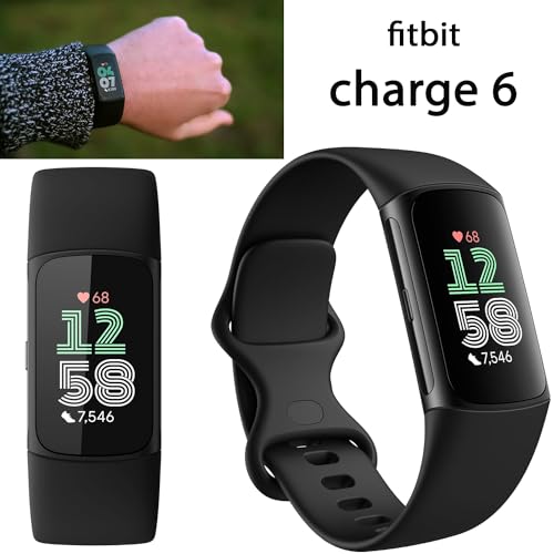 Fitness Tracker Watch with Heart Rate Monitor & Screen Protectors Bundle