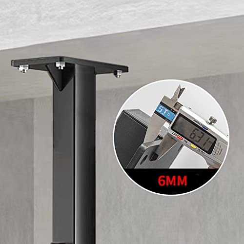 Ceiling Mounted Pull Up Bar for Joist Mounting - Heavy Duty Steel Fitness Equipment