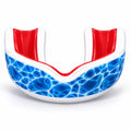 Youth Strapless Sports Mouth Guard - USA Flag, Fangs, 20+ Colors, Be Water