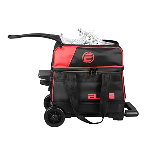 ELITE Basic Single Roller Bowling Ball Bag Aqua Fits Size 10.5 Shoes