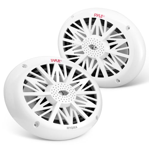 Marine Waterproof 6x9 Inch 2-Way Outdoor Speakers - Stereo Sound System, 260W
