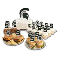 Michigan State Spartans Cake Topper and Food Picks Set - 25 Pieces