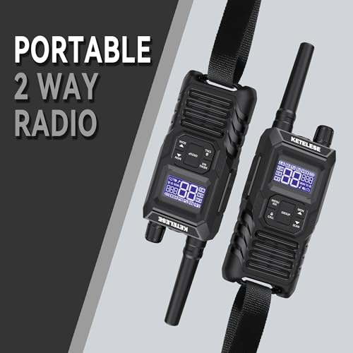 Ketelese T4G-02 Walkie Talkies Long Range Waterproof Two-Way Radio