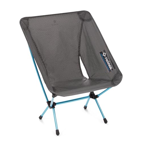 Helinox Chair Zero Ultralight Camping Chair - Black, Compact & Lightweight