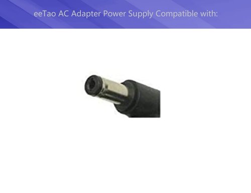 eeTao 24V AC/DC Adapter Compatible with Maxtra E100 E120 120W 24 Volt Lead-Acid SLA Battery Adjustable Folding Commuter Kids Electric Scooter Powered Motorized Bike 24VDC Power Supply Cord Charger