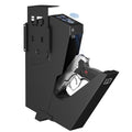 Drop-Down Biometric Gun Safe with 3 Ways Access - Nightstand, Desk, Vehicle, Variation of THIS listing