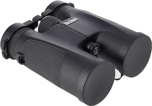 Bushnell PowerView 10x42 Compact Roof Prism Binoculars - Black
