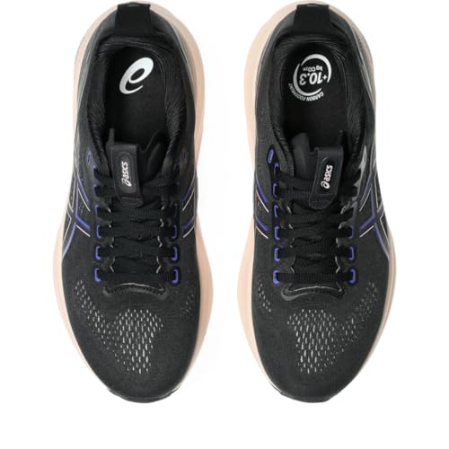 ASICS Women's Gel-Kayano 32 Running Shoes Black/Pearl Pink 9.5 - Supportive Athletic Sneakers
