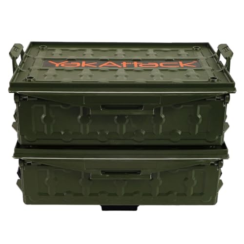 YakAttack TracPak Combo Kit with 2 Storage Boxes - Ranger Green
