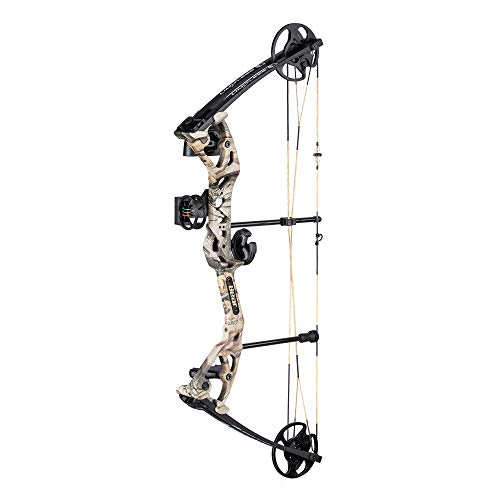 Bear Archery Limitless Dual Cam Compound Bow with Quiver Sight Rest - Bow