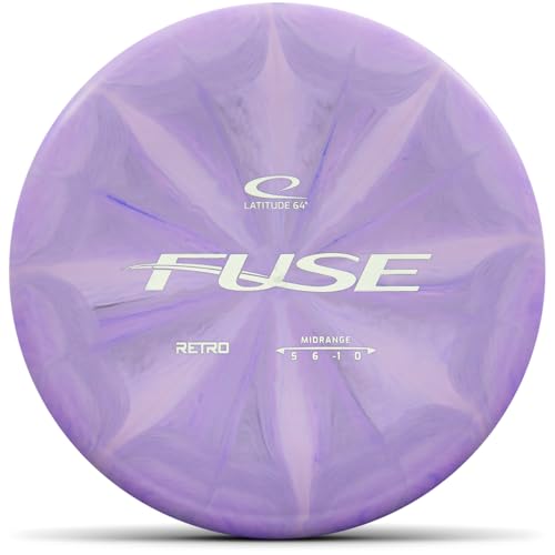 Latitude 64 Retro Burst Disc Golf Set 6-Pack - Beginner Friendly, Includes Keystone, Fuse, River & More