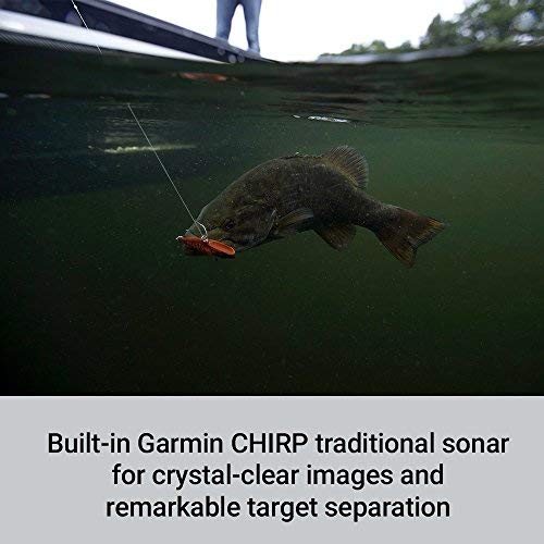 Fishing Sonar GPS Combo with Transducer 5-Inch Sunlight Readable Display