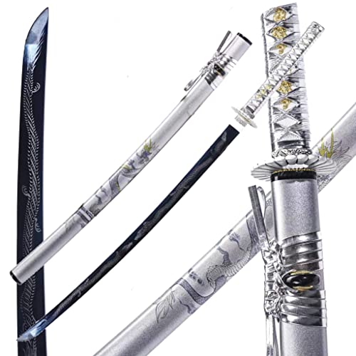Full Tang Steel Samurai Katana Sword - Handmade Forged Martial Arts Weapon