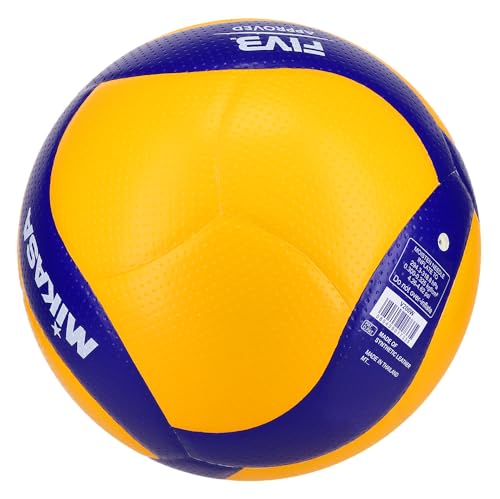 Official FIVB Indoor Volleyball - Mikasa V200W with 18-Panel Design