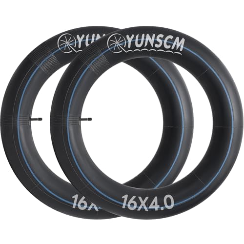 Heavy Duty 16x4.0 E-Bike Inner Tube AV32 Schrader Valve – 2 Pack