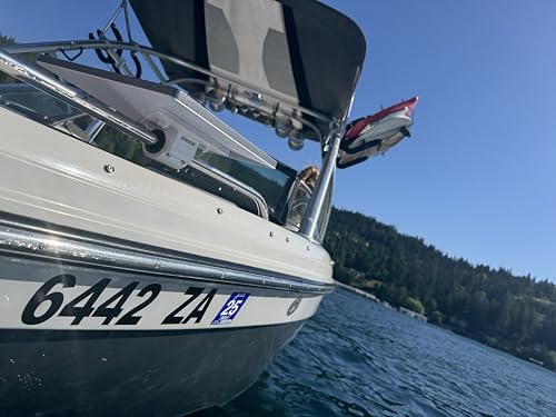 Rail Mount for Starlink Mini - Fits 1-1/4 Inch Rails - Marine-Grade Clamp with Hardware - Versatile Outdoor Mounting Solution