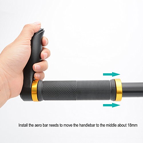 Handlebar End Grips for 20-23mm Road Bike MTB Bicycle Aluminum Alloy 2PCS