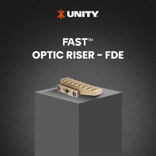 Optics Riser for Red Dot Scopes - Fde Aluminum Mount with Platform