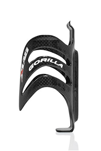 XLAB Gorilla Carbon Bottle Cage - 38g Black Heavy-Duty MTB Cycling Accessory