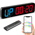 15.2-Inch Digital Gym Timer with App & Remote Control for Home & Outdoor Workouts