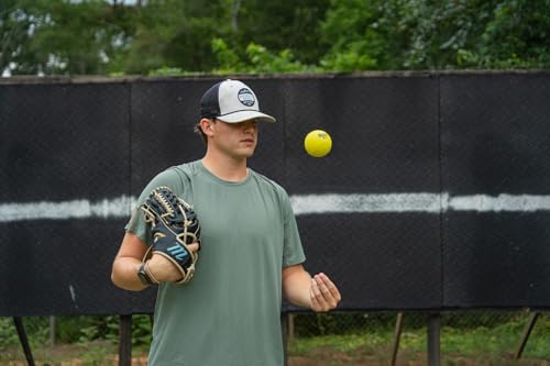 Marv PlyoMetric Soft Shell Baseballs Set - Weighted Training Balls for Velocity Development