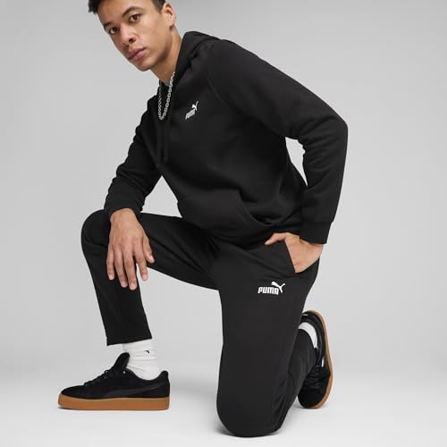 PUMA Mens Essentials Logo Sweatpants - Casual Black, Medium
