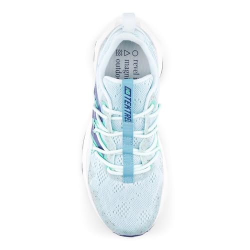 New Balance Women's Dynasoft Tektrel V1 Trail Running Shoes - Glint Blue / Deep End, Size 10