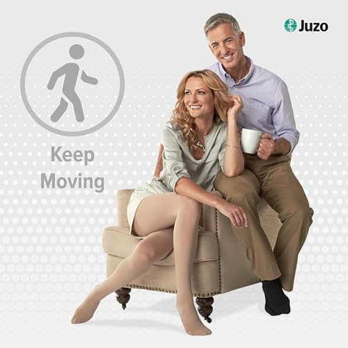 Juzo Soft 2001 Knee-High Compression Stockings 20-30 mmHg Open Toe Beige / 3 (III)